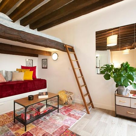 Authentic Apartment In Center Of Parisian Marais Exteriér fotografie